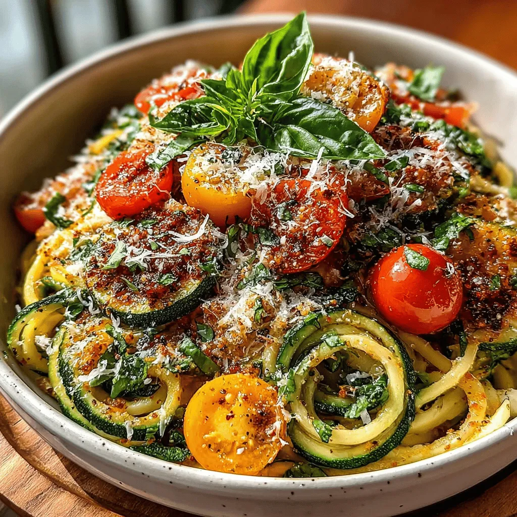 In the world of culinary innovation, zucchini noodles—often affectionately dubbed "zoodles"—have emerged as a beloved alternative to traditional pasta. As more individuals seek to embrace healthier eating habits, zucchini noodles provide a versatile and nutritious option. They boast a light and fresh flavor that pairs beautifully with a range of ingredients, making them an ideal canvas for a myriad of delicious recipes. Among these, Zesty Lemon Parmesan Zucchini Noodles stands out for its invigorating taste and simplicity, perfect for those who value both flavor and health.