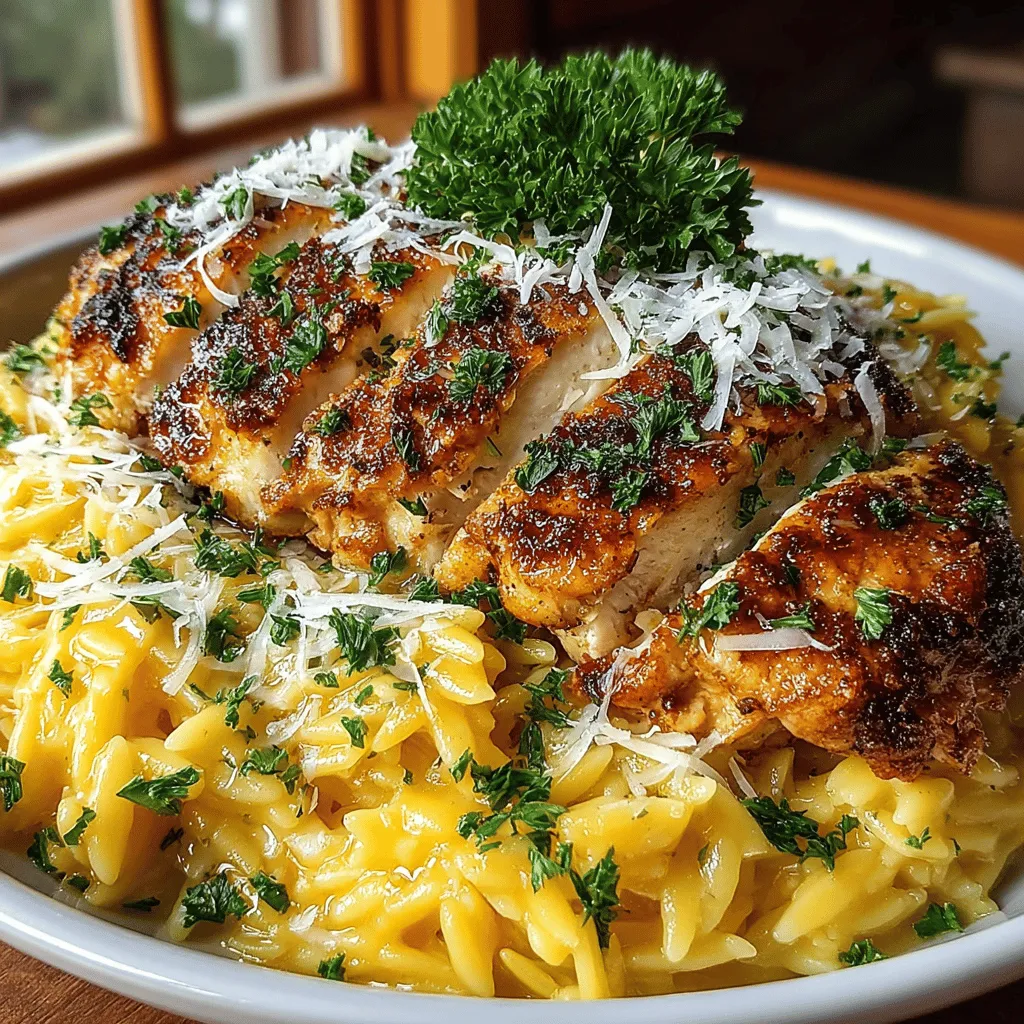 When it comes to creating a meal that tantalizes the taste buds and satisfies hunger, few dishes can rival the enchanting allure of Zesty Lemon Parmesan Orzo with Crispy Chicken. This recipe beautifully marries the rich, savory notes of crispy chicken with the bright, tangy flavors of lemon and the creamy undertones of Parmesan. Together, they create a symphony of flavors and textures that can elevate any dining experience, whether it’s a casual weeknight dinner or an elegant gathering with friends and family.
