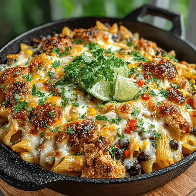 Casseroles have long held a cherished place in family meals, serving as a convenient and comforting option for busy weeknights or gatherings. Their ability to combine a variety of ingredients into a single dish not only simplifies preparation but also makes serving a crowd a breeze. Among the many variations of this beloved dish, the Spicy Tex-Mex Chicken Pasta Casserole stands out as a flavorful and hearty choice that tantalizes the taste buds. This dish marries the vibrant flavors of Tex-Mex cuisine with the comforting, satisfying elements of a pasta casserole, creating a culinary experience that is both exhilarating and familiar.