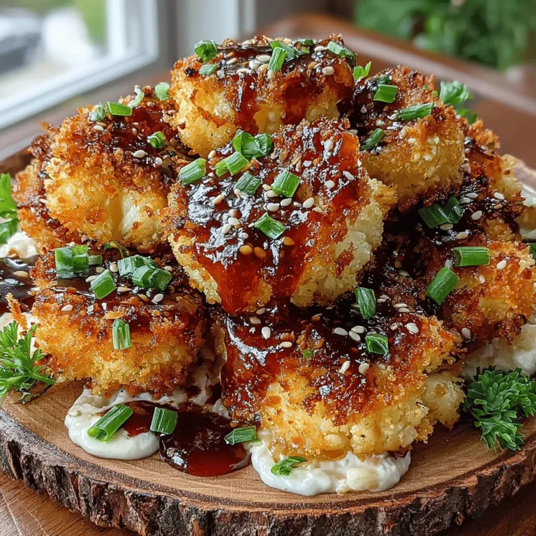 In a world where plant-based eating is gaining momentum, Sweet & Spicy Glazed Cauliflower Nuggets stand out as a delightful and flavorful dish that appeals to both vegetarians and meat-lovers alike. This recipe transforms humble cauliflower into a mouthwatering snack or side dish that boasts an irresistible combination of sweet and spicy flavors. Whether served as an appetizer at a gathering or as a tasty side to complement a main course, these nuggets are sure to please palates of all kinds.