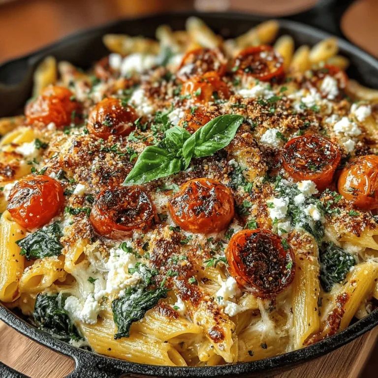 In the realm of comfort food, few dishes can rival the warmth and satisfaction provided by a well-prepared pasta bake. The Cheesy Tomato Feta Pasta Bake stands out not only for its delightful blend of flavors but also for its ease of preparation, making it a go-to choice for busy families and home cooks alike. This dish encapsulates the essence of hearty comfort food, combining creamy feta cheese with juicy cherry tomatoes and tender pasta to create a symphony of taste and texture.