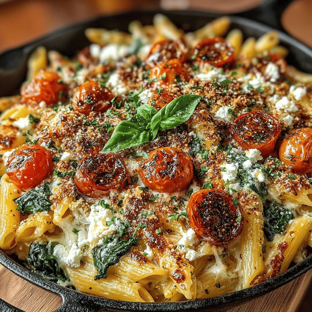 In the realm of comfort food, few dishes can rival the warmth and satisfaction provided by a well-prepared pasta bake. The Cheesy Tomato Feta Pasta Bake stands out not only for its delightful blend of flavors but also for its ease of preparation, making it a go-to choice for busy families and home cooks alike. This dish encapsulates the essence of hearty comfort food, combining creamy feta cheese with juicy cherry tomatoes and tender pasta to create a symphony of taste and texture.