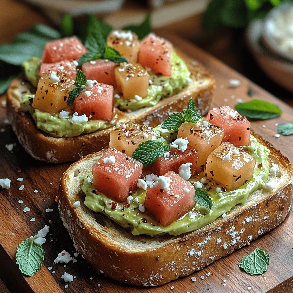 Avocado toast has become a staple in brunch menus and home kitchens around the world, celebrated for its rich flavor and impressive nutritional profile. This simple yet versatile dish has garnered a following not only for its deliciousness but also for its health benefits, making it a popular choice among health-conscious eaters. As we look to elevate this beloved dish, we introduce a unique twist: the Watermelon Avocado Toast Delight. This vibrant recipe combines the creamy richness of ripe avocado with the refreshing sweetness of watermelon, creating a delightful pairing that’s perfect for summer.