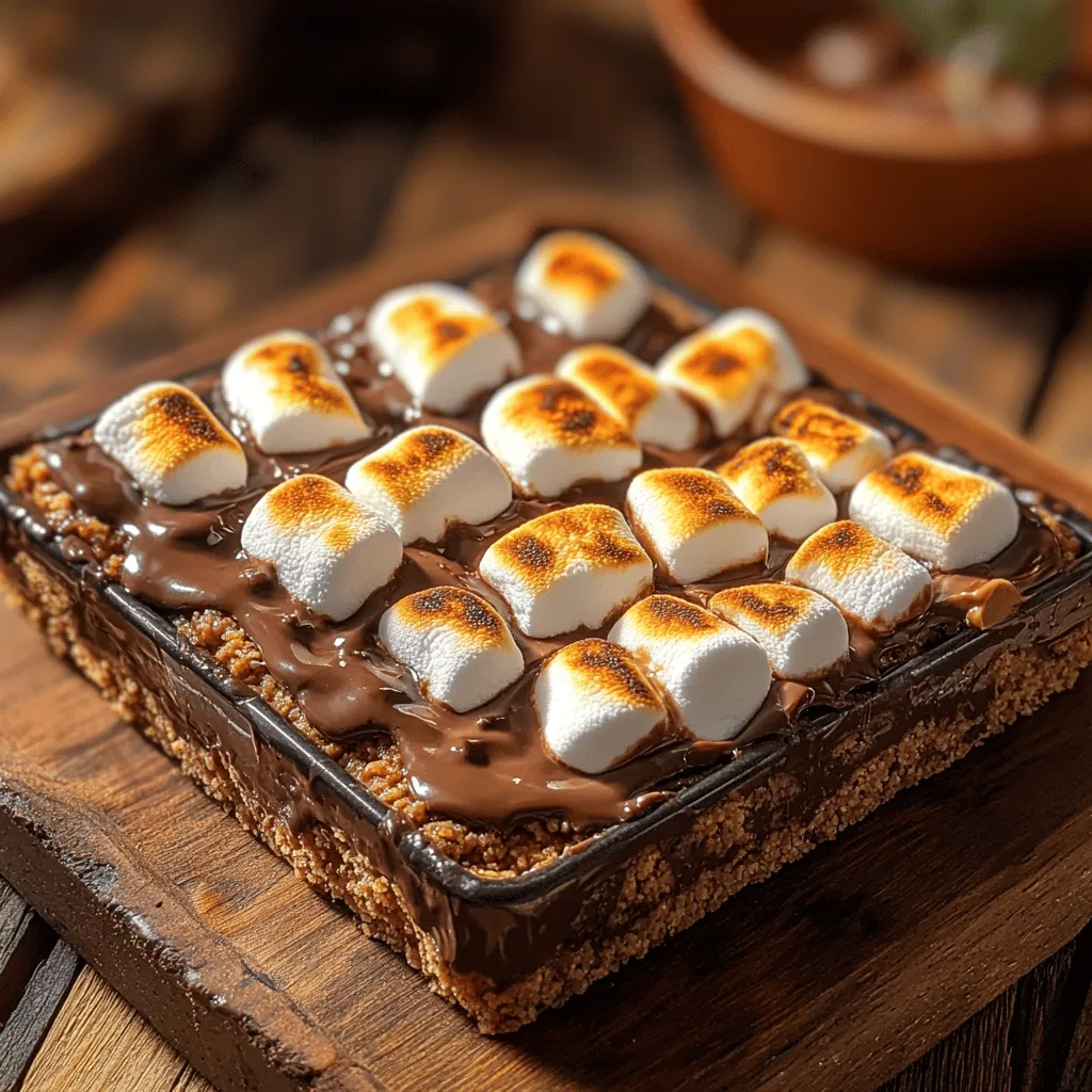 The warm glow of a campfire, the laughter of friends, and the rich aroma of toasted marshmallows—these are the quintessential elements that make s'mores a beloved treat for both young and old. Traditionally enjoyed during camping trips and backyard bonfires, s'mores evoke a sense of nostalgia, reminding us of carefree summers spent under the stars. However, what if you could capture that delightful essence without needing to light a fire? Enter the No-Bake S'mores Bars, a convenient, kid-friendly dessert that effortlessly brings the flavors of classic s'mores to your kitchen.