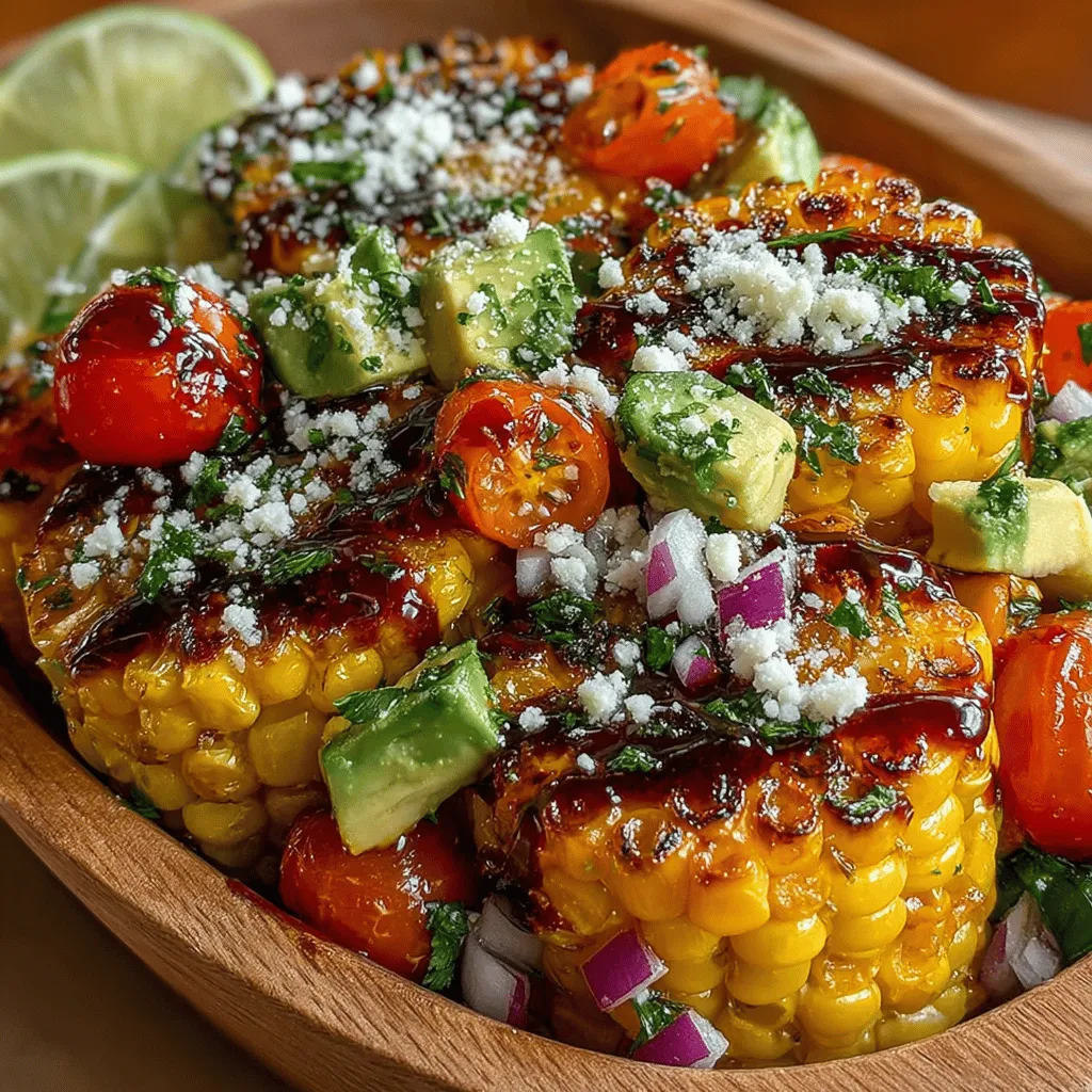 As the sun shines brightly and the days grow longer, there's nothing quite like a refreshing salad to celebrate the season's bounty. The Sunny Roasted Corn & Tomato Salad is a vibrant and delicious dish that highlights the best of summer's produce. Bursting with fresh flavors, this salad combines the sweetness of roasted corn, the juiciness of ripe tomatoes, and the creaminess of avocado into a delightful medley that is as visually appealing as it is tasty. Its versatility allows it to shine at summer gatherings, barbecues, or even as a light lunch option.