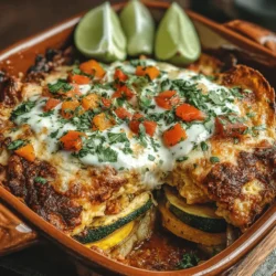 As the days grow longer and the sun's rays warm the earth, summer brings an abundance of fresh produce that inspires many home cooks to whip up vibrant, seasonal dishes. The Sun-Kissed Summer Veggie Tortilla Casserole embodies the essence of summer with its colorful array of vegetables, making it an ideal choice for family gatherings, potlucks, or simply enjoying a sunny day at home. This hearty casserole not only highlights the freshness of the season but also offers a delightful blend of flavors and textures that will satisfy even the pickiest of eaters.