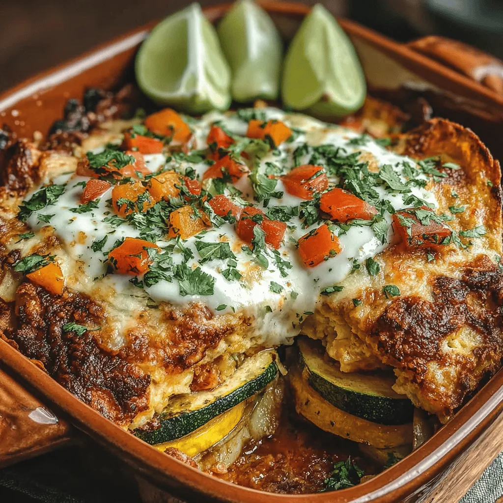 As the days grow longer and the sun's rays warm the earth, summer brings an abundance of fresh produce that inspires many home cooks to whip up vibrant, seasonal dishes. The Sun-Kissed Summer Veggie Tortilla Casserole embodies the essence of summer with its colorful array of vegetables, making it an ideal choice for family gatherings, potlucks, or simply enjoying a sunny day at home. This hearty casserole not only highlights the freshness of the season but also offers a delightful blend of flavors and textures that will satisfy even the pickiest of eaters.