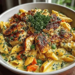 When it comes to comfort food, few dishes can rival the heartwarming allure of chicken pot pie. Its creamy filling, flaky crust, and wholesome ingredients create a meal that warms the soul. Now, imagine taking all of those beloved flavors and transforming them into a pasta dish. Enter the creamy chicken pot pie pasta—a delightful fusion that combines the best of both worlds. This innovative recipe offers the hearty satisfaction of traditional chicken pot pie while making use of pasta to create a dish that’s both filling and easy to prepare.