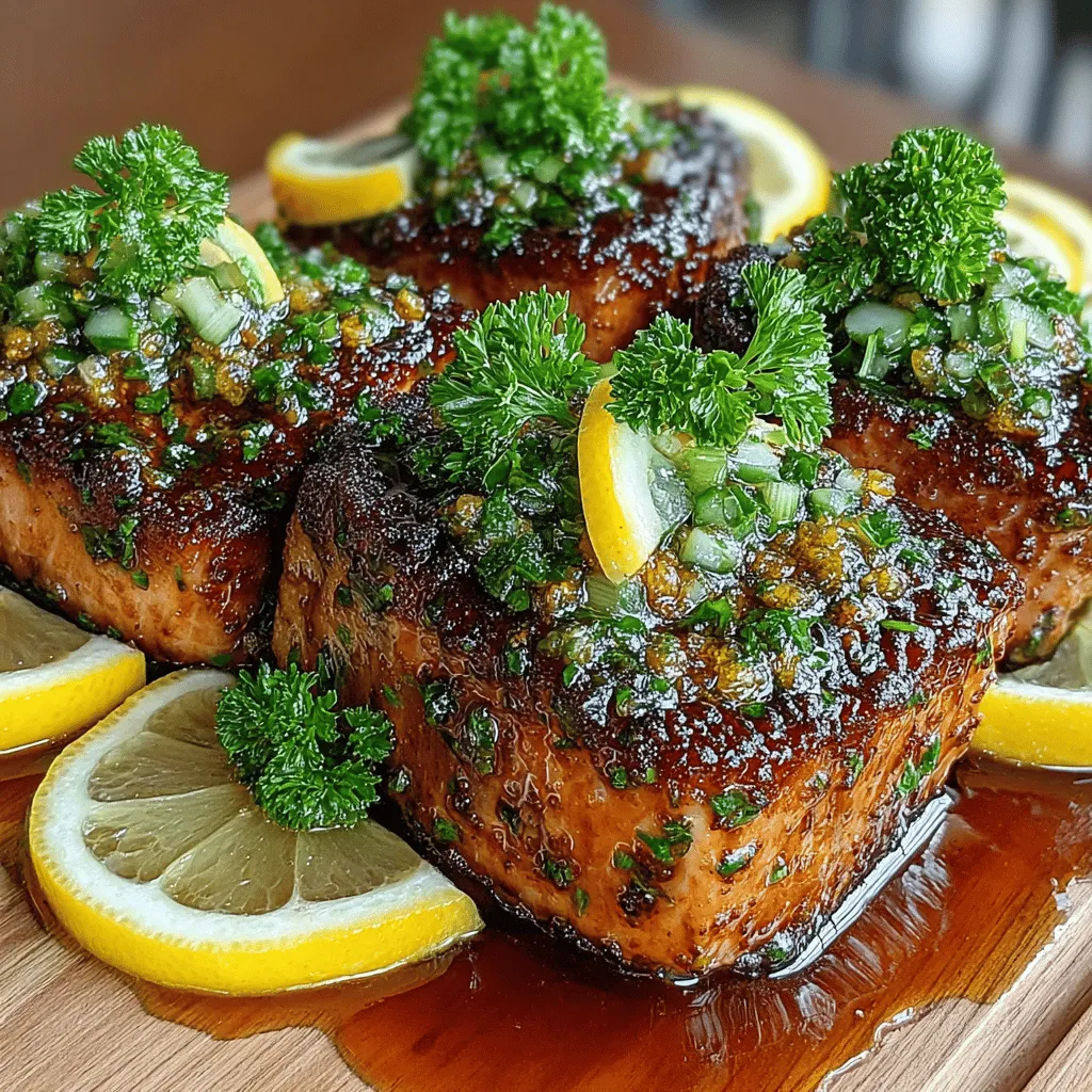 Zesty Lemon Glazed Tuna is a delightful seafood dish that brings together the bright, invigorating flavors of fresh lemon and the rich, savory taste of tuna. This recipe embodies a perfect harmony of zesty and savory elements, making it an ideal choice for anyone looking to elevate their culinary repertoire. The combination of citrusy brightness and the umami depth of the tuna makes for a dish that is not only delicious but also visually appealing.