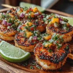 Grilled shrimp skewers are a culinary treasure that marries savory flavors with the bright sweetness of seasonal produce. This dish stands out for not only its appealing presentation but also for its health benefits and versatility. The recipe features succulent shrimp marinated in a zesty, aromatic blend of spices, grilled to perfection, and complemented by a vibrant peach salsa that captures the essence of summer. It’s a perfect dish for gatherings, barbecues, or simply as a delightful weeknight meal. In this article, we will delve into the preparation of these mouthwatering grilled shrimp skewers with sweet peach salsa, beginning with an exploration of the dish's components and a closer look at the ingredients.