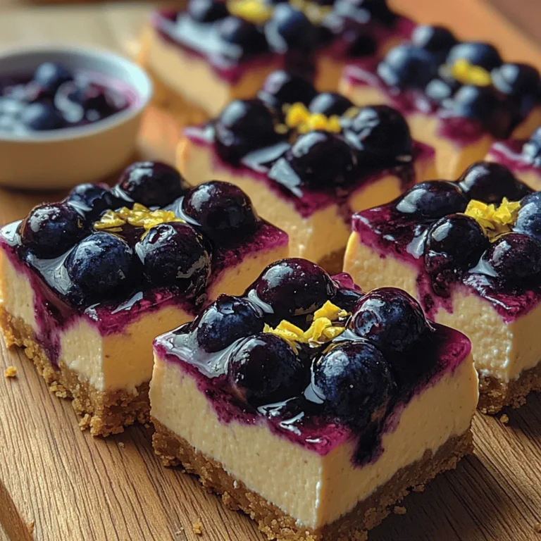 As the temperatures rise and summer approaches, the craving for refreshing desserts becomes almost irresistible. Frozen treats offer the perfect solution to cool down while satisfying your sweet tooth. Among the myriad of options available, Frozen Blueberry Cheesecake Squares stand out as a delightful, harmonious blend of flavors and textures that are sure to impress. The creamy richness of cheesecake paired with the vibrant burst of blueberries creates a dessert that is not only visually stunning but also incredibly delicious.