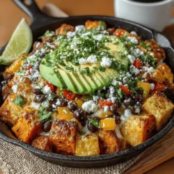 When it comes to creating a meal that is both delicious and nutritious, the Sweet Potato Black Bean Taco Skillet stands out as an exceptional option. This dish combines the earthy sweetness of sweet potatoes with the hearty texture of black beans, resulting in a vibrant and satisfying meal perfect for any day of the week.