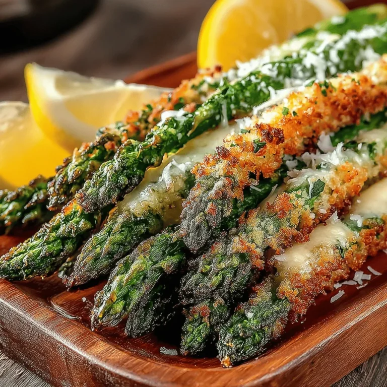 Asparagus is a remarkable vegetable celebrated for its versatility and health benefits. Whether grilled, steamed, or roasted, asparagus can easily adapt to various culinary styles, making it a favorite ingredient in kitchens around the world. One innovative way to enjoy this nutrient-packed vegetable is by transforming it into Golden Baked Parmesan Asparagus Fries. This dish not only serves as a delightful snack but also functions beautifully as a side dish that can elevate any meal.