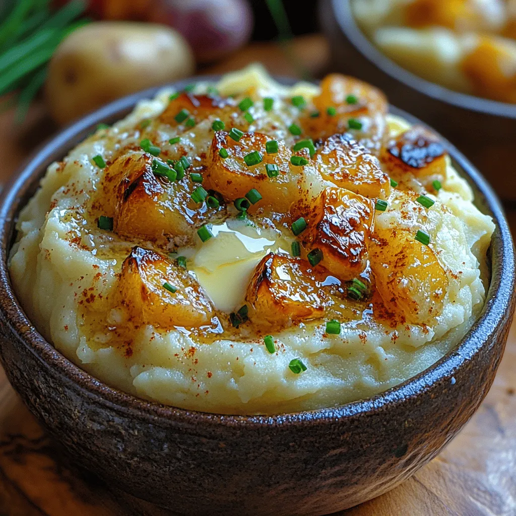 When it comes to comfort food, few dishes can rival the simple yet satisfying appeal of mashed potatoes. Creamy, buttery, and incredibly versatile, mashed potatoes have long been a staple on dinner tables around the world. Whether served alongside a juicy roast or enjoyed as a standalone dish, they evoke feelings of warmth and homeliness that are hard to resist. However, if you’re looking to elevate this classic dish, consider adding a unique twist: roasted garlic. This recipe for Creamy Roasted Garlic Mashed Potatoes not only enhances the traditional flavors but also introduces a delightful depth that will leave your taste buds wanting more.