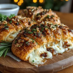 When it comes to hosting gatherings and celebrations, having a selection of delightful appetizers can make all the difference. One standout recipe that never fails to impress is Baked Brie & Cranberry Crescent Twists. This dish brings together the richness of creamy Brie cheese, the tartness of cranberry sauce, and the buttery, flaky texture of crescent rolls, creating an irresistible combination that is sure to please any crowd. Perfect for holiday parties, family gatherings, or casual get-togethers, these twists are not only visually appealing but also incredibly easy to prepare.