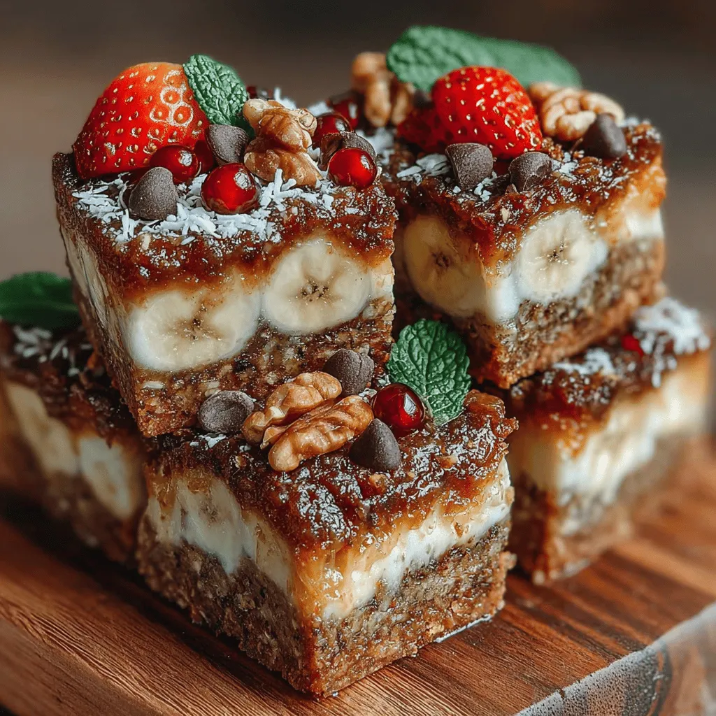 In recent years, there has been a notable shift towards healthier snacking options, driven by an increasing awareness of nutrition and wellness. Busy lifestyles often lead individuals to seek out convenient, yet wholesome, snacks that can be prepared in advance. Enter the Creamy Banana Oat Bliss Bars — a delectable choice that marries nutrition with taste, making it an ideal candidate for meal prep or a quick snack on the go.