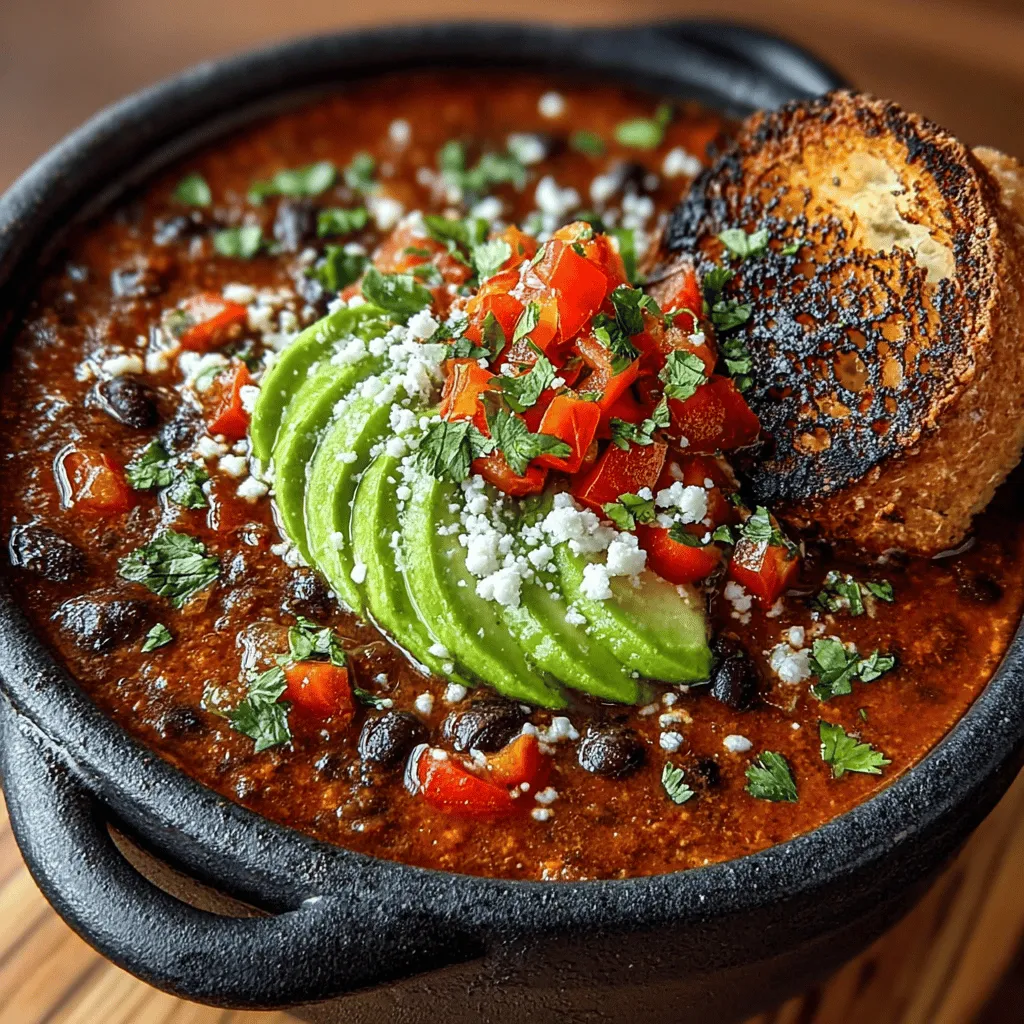 Creating the perfect Spicy Hatch Chili Black Bean Soup is an art that begins with the meticulous layering of flavors. Each ingredient contributes to the overall profile of the soup, ensuring a delicious and well-rounded experience. Here’s how to combine your ingredients effectively.