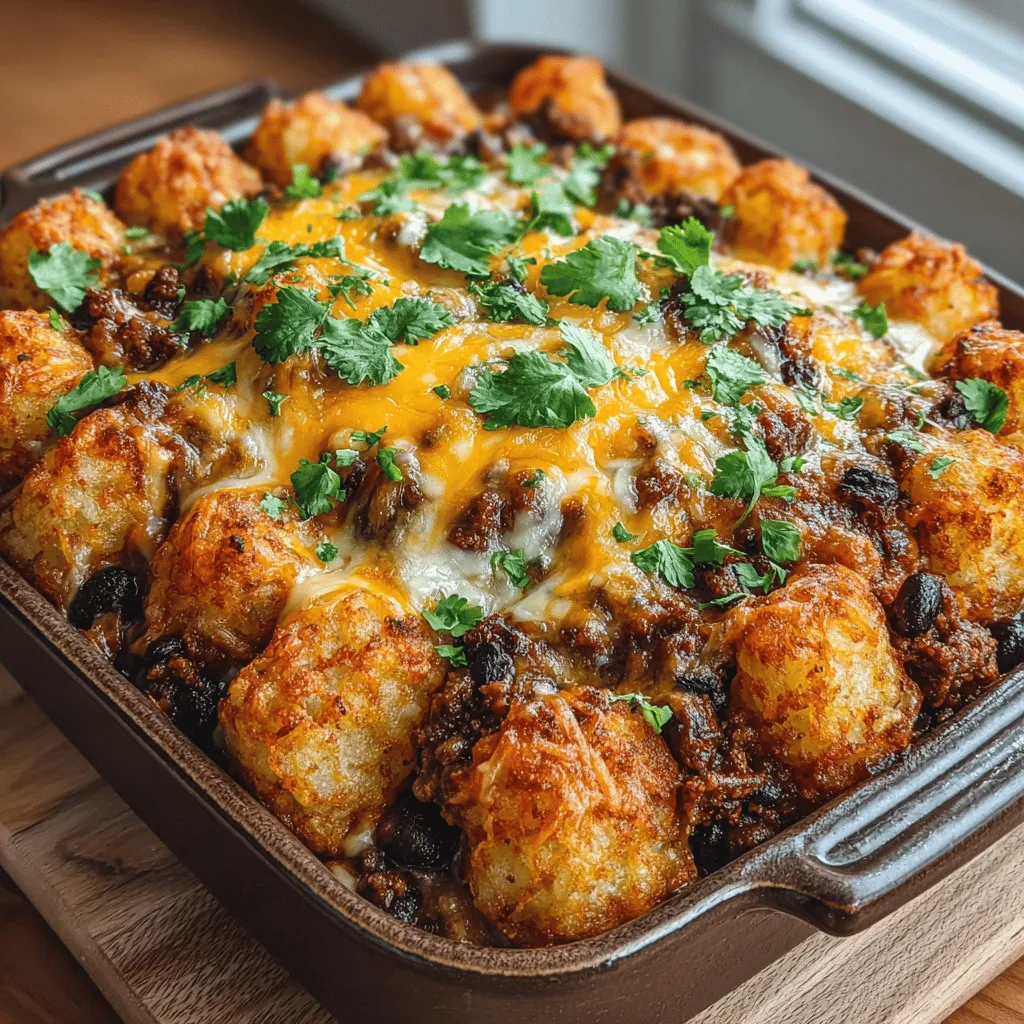 When it comes to comfort food, few dishes can rival the deliciousness of a tater tot casserole. This Spicy Hatch Chili Tater Tot Casserole combines the savory flavors of ground beef or turkey, creamy mushroom soup, and the unique kick of spicy Hatch chilies. It's a dish that not only warms your heart but also excites your taste buds with its delightful blend of textures and flavors. Perfect for family dinners or cozy gatherings with friends, this recipe is easy to prepare and offers a unique twist on a classic favorite.