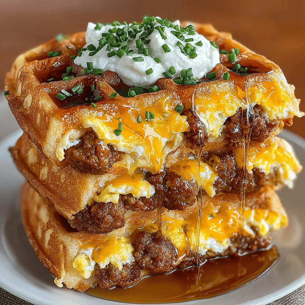 In the world of breakfast options, few dishes can compete with the charm and convenience of mini sausage egg waffle sandwiches. This delightful recipe combines the beloved flavors of breakfast sausage and eggs with the light, crispy texture of waffles, creating a dish that is not only satisfying but also visually appealing. The mini size makes them perfect for brunch gatherings or a quick weekday breakfast, allowing everyone to enjoy a delicious meal without the fuss.