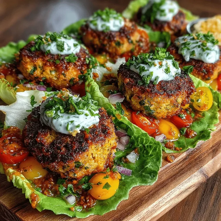 If you're searching for a delicious and healthy appetizer or light meal option, look no further than Mini Falafel Lettuce Wrap Bites. These delightful little wraps offer a perfect combination of crispy falafel, fresh vegetables, and zesty sauces, all wrapped in crisp lettuce leaves. Not only are they vibrant and appealing, but they also pack a nutritional punch, making them an ideal choice for those seeking a guilt-free snack or a refreshing meal.