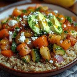 Honey Roasted Veggie Quinoa Bowls Recipe