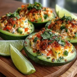 In recent years, avocado-based dishes have taken the culinary world by storm. From avocado toast to smoothies, these vibrant green fruits have become synonymous with health-conscious eating. Their creamy texture and rich flavor make them a versatile ingredient that pairs well with various foods. One such delightful creation is the Zesty Tuna Stuffed Avocados. This dish not only brings together the rich flavors of fresh ingredients but also offers a healthy option perfect for lunch, dinner, or even as a party appetizer.