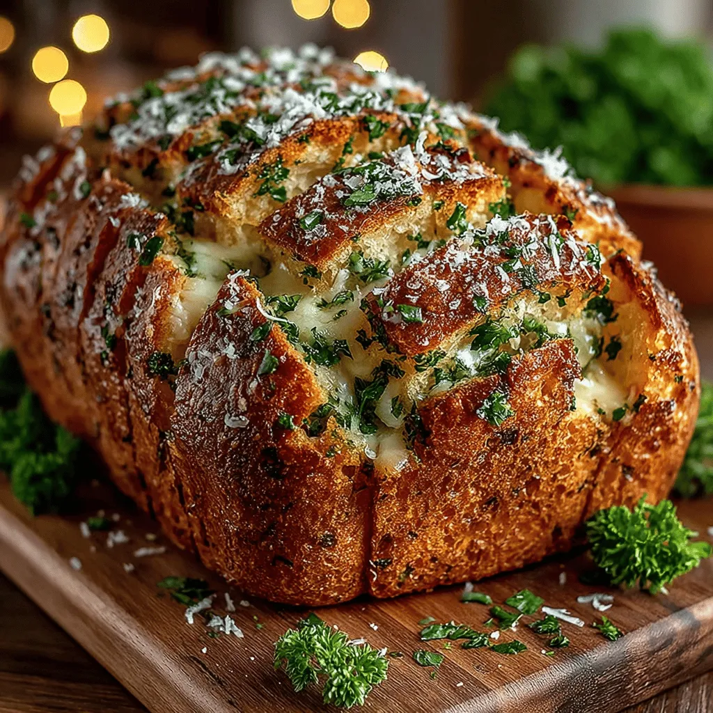 Savory Herb & Garlic Delight Bread is a culinary masterpiece that captures the essence of comfort food in a single bite. This delightful bread has gained immense popularity as both a side dish and appetizer, thanks to its inviting aroma and rich flavors. The combination of garlic and fresh herbs with crusty bread creates a symphony of taste that is hard to resist. Whether served alongside a hearty pasta dish, a fresh salad, or simply enjoyed on its own, this bread is sure to elevate any meal.