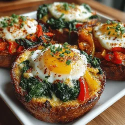 Sweet Potato Egg Cups are a delightful and nutritious dish that has quickly gained popularity among health-conscious food lovers. This innovative recipe combines the earthiness of sweet potatoes with the richness of eggs, creating a flavorful and satisfying meal that is perfect for breakfast, brunch, or even as part of a meal prep plan. With their vibrant colors and appealing presentation, these egg cups not only taste great but also offer a feast for the eyes.