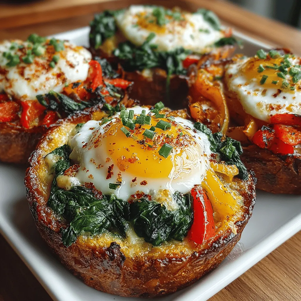 Sweet Potato Egg Cups are a delightful and nutritious dish that has quickly gained popularity among health-conscious food lovers. This innovative recipe combines the earthiness of sweet potatoes with the richness of eggs, creating a flavorful and satisfying meal that is perfect for breakfast, brunch, or even as part of a meal prep plan. With their vibrant colors and appealing presentation, these egg cups not only taste great but also offer a feast for the eyes.