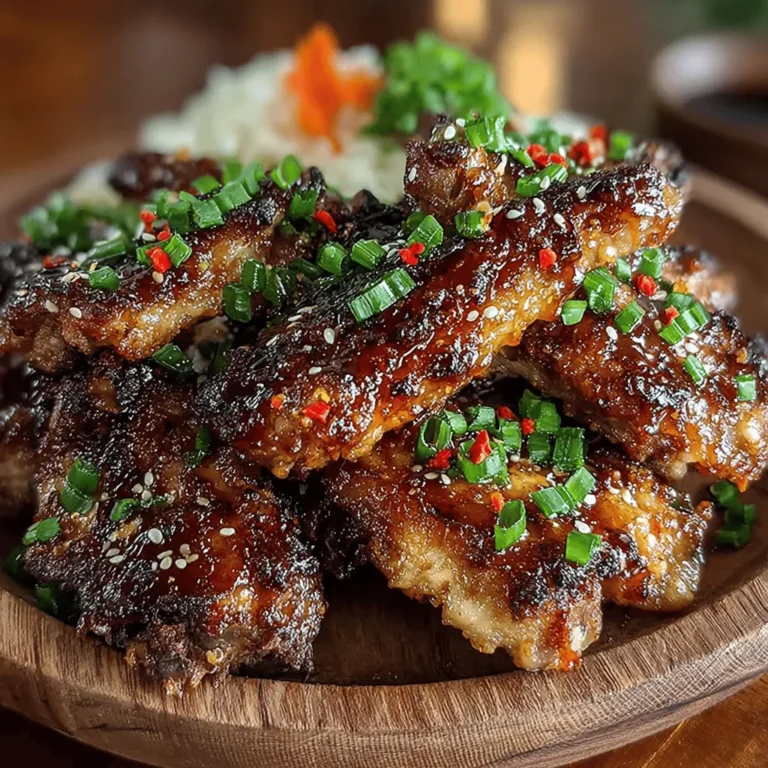 To create the perfect sticky honey garlic glazed chicken wings, it’s essential to understand the key ingredients that contribute to their deliciousness. Each component plays a significant role, enhancing both the flavor and texture of the dish.