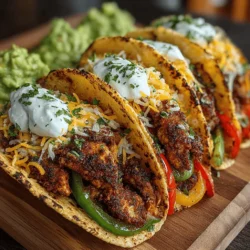 Fajitas have become a beloved staple in many households, celebrated for their vibrant flavors, customizable ingredients, and ease of preparation. This dynamic dish is a crowd-pleaser, whether served at a casual family dinner or a lively gathering with friends. The allure of fajitas lies not only in their taste but also in their presentation; sizzling strips of marinated chicken and colorful vegetables served with warm tortillas create an inviting atmosphere that encourages sharing and enjoyment.