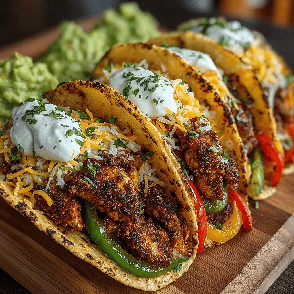 Fajitas have become a beloved staple in many households, celebrated for their vibrant flavors, customizable ingredients, and ease of preparation. This dynamic dish is a crowd-pleaser, whether served at a casual family dinner or a lively gathering with friends. The allure of fajitas lies not only in their taste but also in their presentation; sizzling strips of marinated chicken and colorful vegetables served with warm tortillas create an inviting atmosphere that encourages sharing and enjoyment.