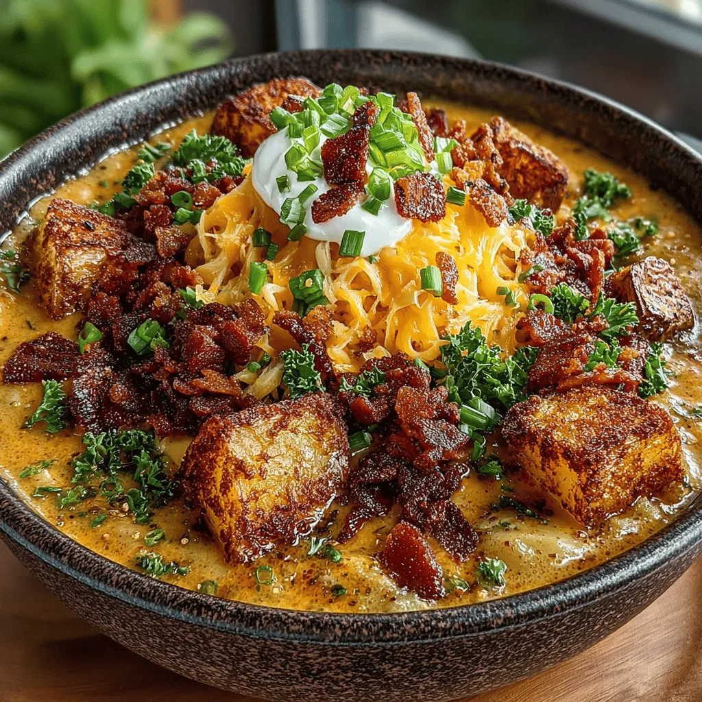 When it comes to comfort food, few dishes can rival the rich, indulgent experience of Creamy Cheesy Bacon Potato Bliss. This dish is a celebration of flavors and textures, where tender potatoes meet creamy cheese, all enhanced by the savory crunch of crispy bacon. It’s the kind of meal that warms the heart and satisfies the soul, making it an irresistible choice for family dinners or gatherings with friends.