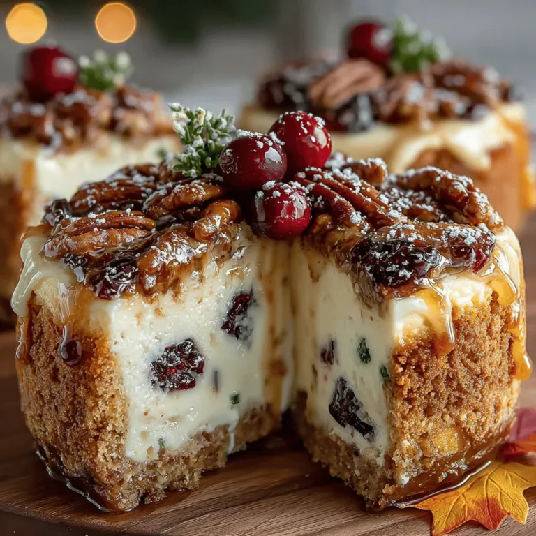 As the holiday season approaches, the desire to create memorable and indulgent desserts becomes a priority in many kitchens. One dessert that beautifully encapsulates the spirit of the season is the Cranberry Pecan Pie Cheesecake. This delightful recipe merges the creamy, rich texture of classic cheesecake with the festive flavors of cranberries and pecans, making it a show-stopping centerpiece at any holiday gathering.