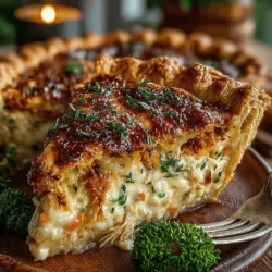 Chicken pot pie is a cherished classic, embodying the essence of comfort food. Its rich, savory filling encased in a flaky crust evokes a sense of nostalgia, often reminding us of family gatherings and cozy evenings spent around the dinner table. This dish not only warms the heart but also nourishes the soul, making it a beloved choice for many households. In an era where fast food often dominates our diets, the importance of homemade meals cannot be overstated. Cooking at home fosters warmth, encourages family connection, and allows for creativity in the kitchen.
