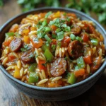 If you’re looking for a dish that perfectly encapsulates the vibrant essence of Cajun cuisine while offering the comfort of a creamy pasta dish, look no further than One-Pot Creamy Cajun Orzo. This recipe showcases the rich, spicy flavors that are characteristic of Cajun cooking, all while keeping the cooking process simple and stress-free. One-pot meals have surged in popularity, and for good reason—who wouldn’t want a delightful dinner experience that minimizes cleanup?