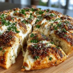 Creamy Garlic Alfredo Pizza