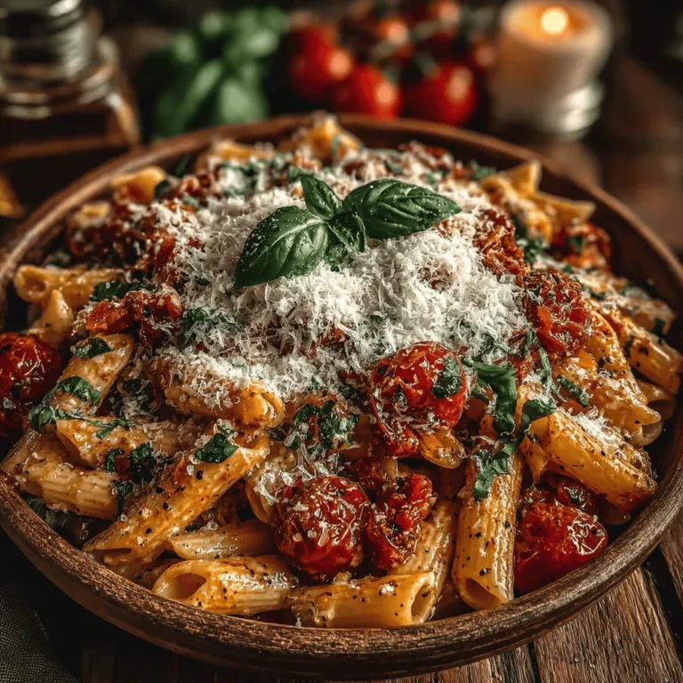 In the world of comfort food, few dishes can rival the allure of creamy tomato basil pasta. This delightful recipe brings together the rich, tangy essence of tomatoes with the freshness of basil, all enveloped in a luscious creamy sauce. It’s a dish that warms the heart and satisfies the palate, making it a favorite for family dinners, quick weeknight meals, or even a cozy date night at home. What sets this recipe apart is its simplicity and convenience—everything cooks in a single pot, allowing you to enjoy a delicious meal without the hassle of multiple pans and lengthy cleanup.