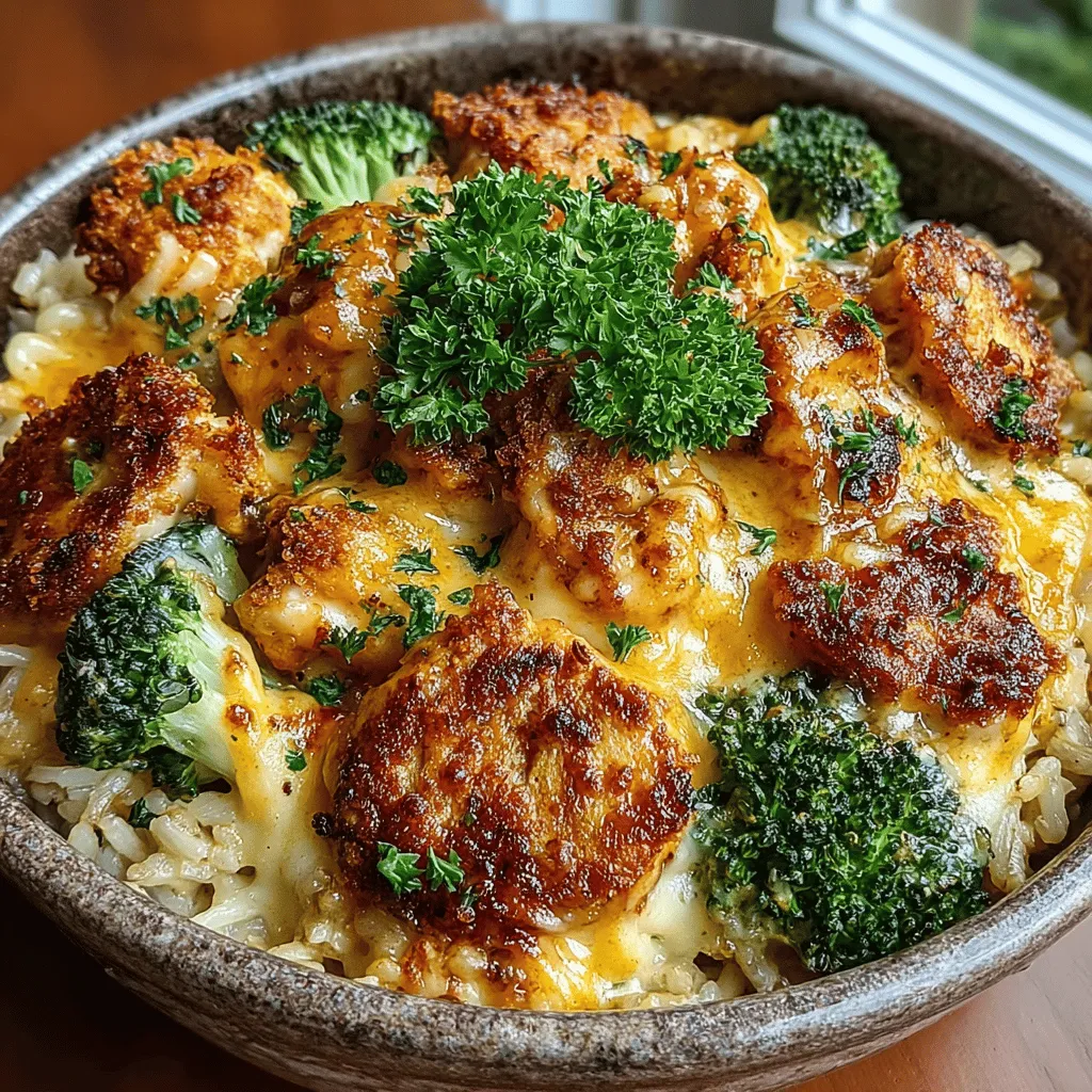 When it comes to comfort food, few dishes can rival the delightful combination of Cheesy Chicken & Broccoli Bliss. This recipe brings together tender chunks of chicken, vibrant green broccoli, and creamy cheese in a harmonious blend that is as satisfying as it is nutritious. As a one-pot meal, it caters to the needs of busy families and individuals looking for a quick yet wholesome dinner solution. The rich flavors and textures make this dish a favorite for both weeknight dinners and special family gatherings, ensuring that everyone leaves the table with a smile.