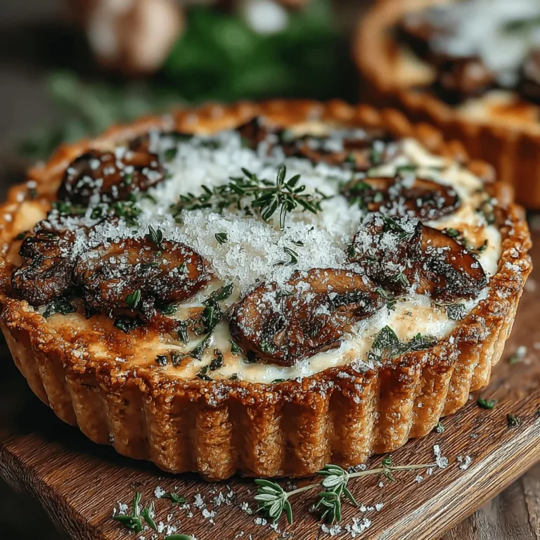 Baking a quiche at home is one of those delightful culinary experiences that can transform a simple meal into a gourmet affair. The rich, buttery crust, filled with a luscious mixture of caramelized onions and mushrooms, creates a dish that is not only satisfying but also visually stunning. Quiche is a versatile dish that can be served at any meal—breakfast, lunch, or dinner—and it has an uncanny ability to impress guests with its sophisticated look and delectable flavors. For those who may feel intimidated by the thought of making a quiche from scratch, the use of a pre-made pie crust offers an easy solution, making this delightful recipe accessible to both novice and experienced cooks alike.