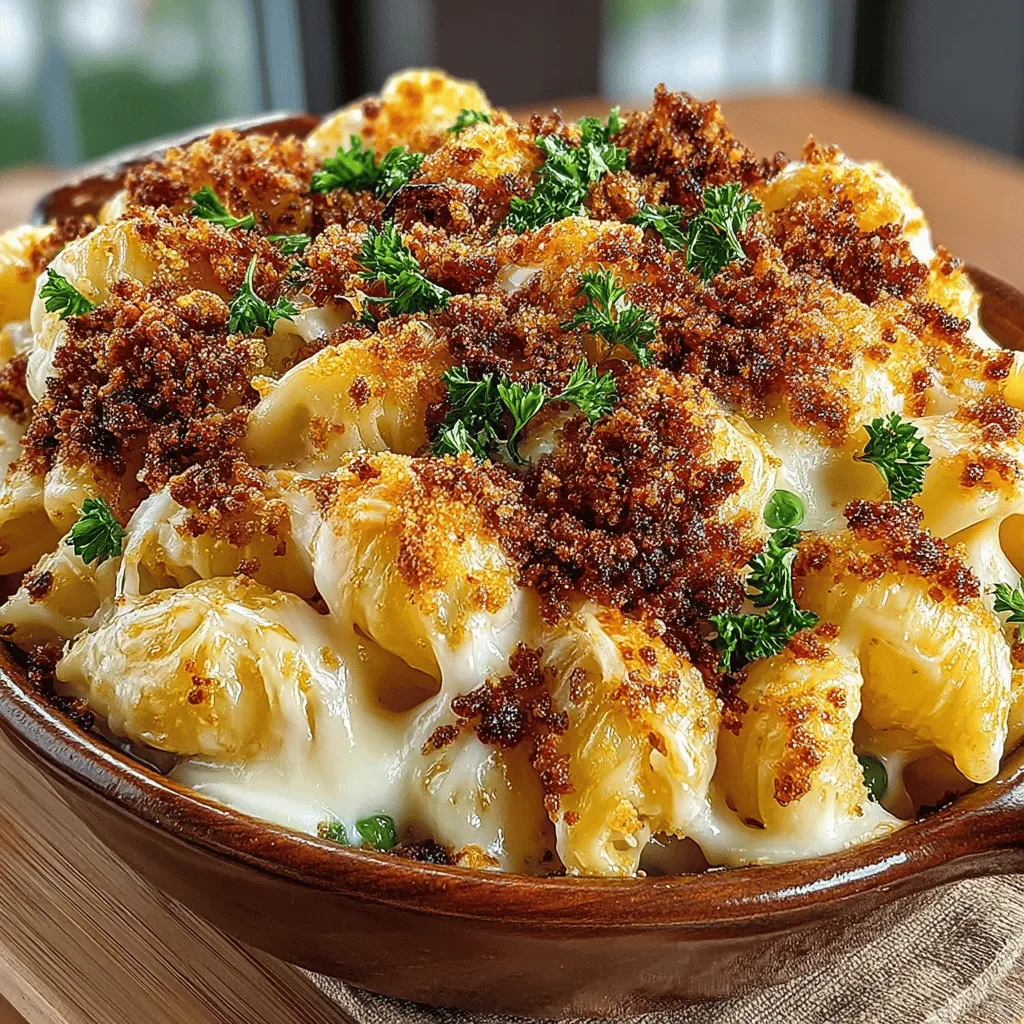 Baked mac and cheese is synonymous with comfort food, a dish that evokes nostalgia and warmth with every bite. Its creamy, cheesy goodness has made it a staple in many households, cherished for its ability to please even the pickiest eaters. However, this beloved classic has room for innovation. Enter the Creamy Pea-Infused Homestyle Baked Mac and Cheese—a delightful twist that not only enhances the dish with vibrant color but also introduces a hint of sweetness and added nutrition through fresh peas.
