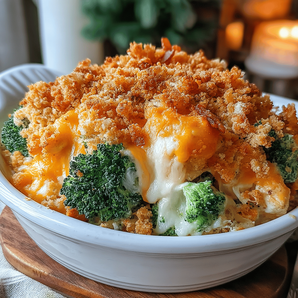 If you're looking for a hearty dish that brings comfort and satisfaction to the dinner table, look no further than this Cheesy Broccoli and Bacon Casserole. This delightful recipe combines the earthy goodness of fresh broccoli with the irresistible crunch and savory flavor of crispy bacon, all enveloped in a creamy, cheesy sauce that dreams are made of. It's the perfect side dish for family gatherings, potlucks, or even a cozy weeknight dinner.