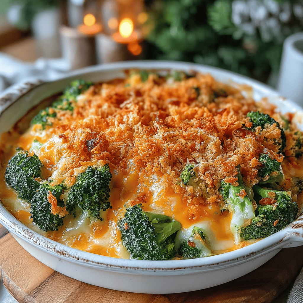 If you're looking for a hearty dish that brings comfort and satisfaction to the dinner table, look no further than this Cheesy Broccoli and Bacon Casserole. This delightful recipe combines the earthy goodness of fresh broccoli with the irresistible crunch and savory flavor of crispy bacon, all enveloped in a creamy, cheesy sauce that dreams are made of. It's the perfect side dish for family gatherings, potlucks, or even a cozy weeknight dinner.